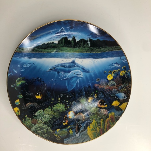 Danbury Mint Other - Underwater Paradise The Danbury Mint 8 1/8” Plate